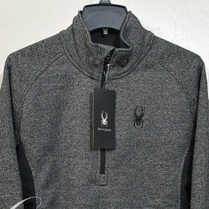 SPYDER Men Outbound 1/2 Half Zip‎ GRAY